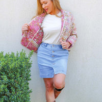 Floral Reversible Jacket