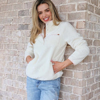 Simply Soft Pullover - Ivory