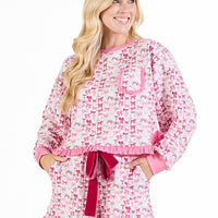 Simply Southern Ruffle PJ Set - Bows