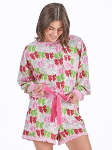 Simply Southern Ruffle PJ Set - Dots