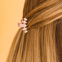 Teleties Clip - Pearly Pink