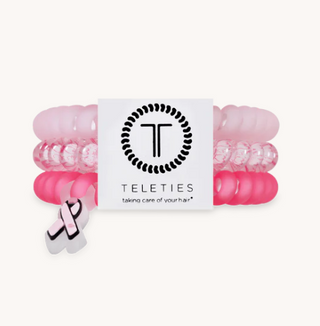 Meet your new year-round hair essential! The&nbsp;TELETIES Hair Coils deliver a strong grip without damage, keeping your style secure all day long. When not in your hair, they double as a chic wrist accessory—functional and fashionable in one.