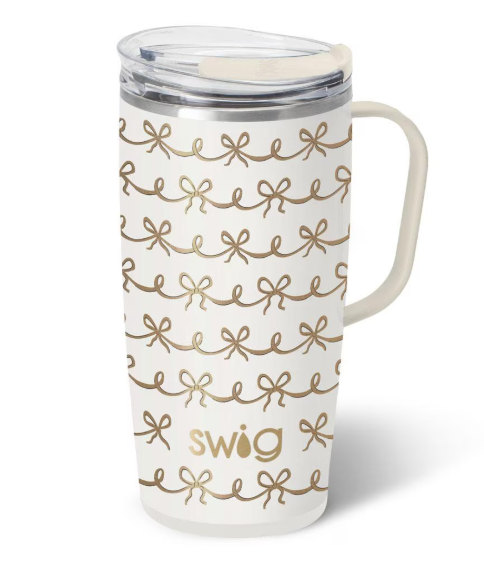 Swig Pretty in Pearl Travel Mug - 18 ounces - Thumbnail 3