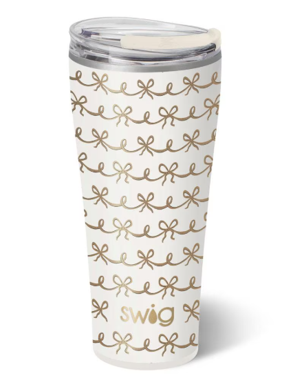 Swig Pretty in Pearl 40 ounce tumbler - Thumbnail 3