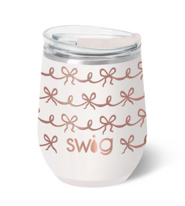 Pretty in Pink - Stemless Wine Cup 12oz
