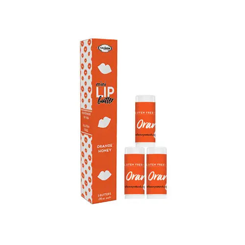 Orange Honey Lip Butter Box : 3 Mini Tubes