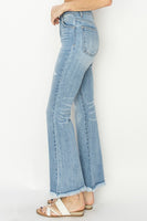 High-Rise Vintage Frayed Bootcut Jean - Light
