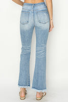 High-Rise Vintage Frayed Bootcut Jean - Light
