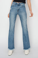 High-Rise Vintage Frayed Bootcut Jean - Medium
