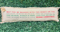 Get two seasons in one with the Mud Pie Reversible Long Fall/Christmas Pillow! One side features cozy fall-theme, while the other brings festive holiday cheer—just flip it to match the season. With its long rectangular shape, it's perfect for layering on a couch, bench, or bed. A stylish and practical way to transition your home décor from autumn to Christmas with ease!
