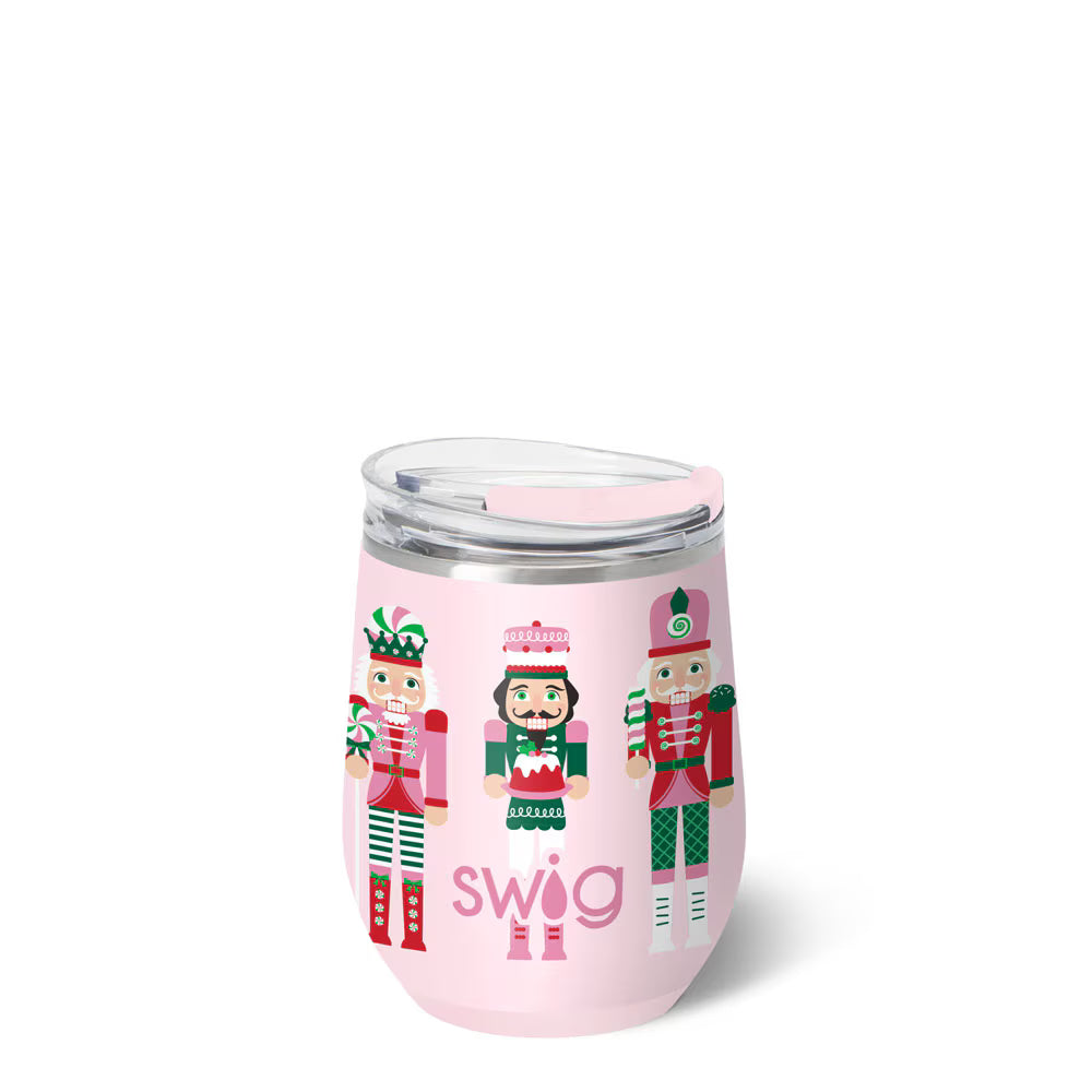 Sugar Plum Soldiers - Stemless Wine Cup 12oz