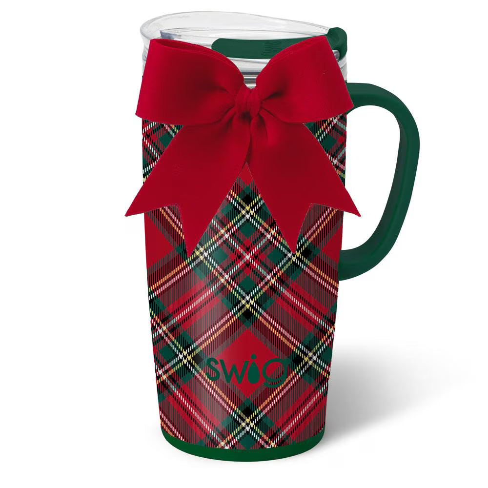 Christmas Plaid - Travel Mug 22oz