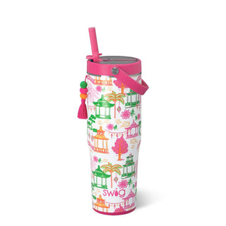 To-Go Tumbler 30oz - Pagoda Paradise