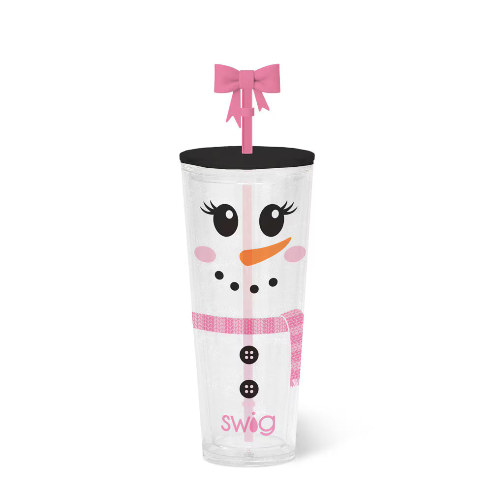 Ms. Frost Plastic Tumbler 24oz