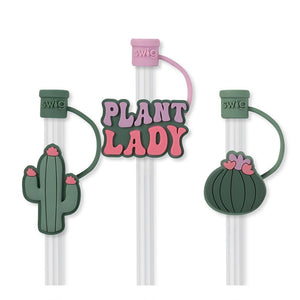 Plant Lady - Straw Topper Set