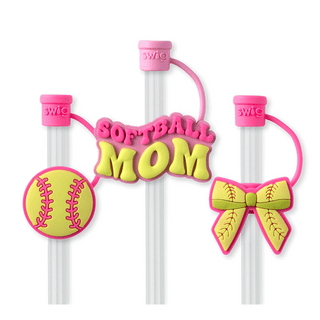 Straw Topper Set - Pitch Hit Run