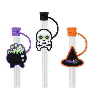 Halloween Witch - Straw Topper Set