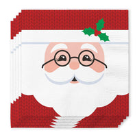 Mr Claus Cocktail Napkins