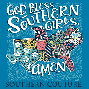 God Bless Southern Girls Tee