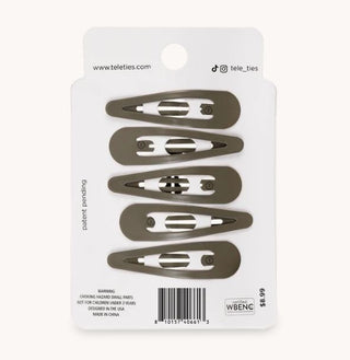 Snap Clip (6 Count) - Sage it ain't so
