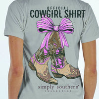 Youth Cowgirl Boot Tee