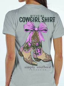 Youth Cowgirl Boot Tee