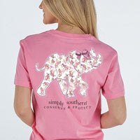 Youth Track Elephant Rose Tee