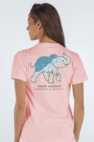 Youth Track Elephant Beach Tee
