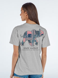 Track Elephant Patch Tee