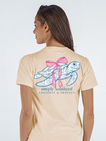 Youth Track Turtle Roses Tee
