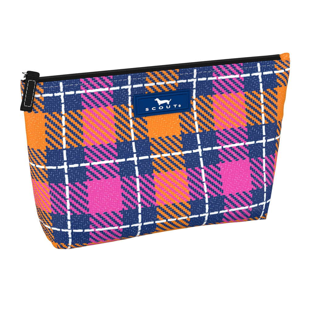 A model of slender simplicity. This slim, easily packable pouch is perfect for organizing all the little things—makeup, chargers, pens, receipts, and more—inside your larger bag, tote, or suitcase. Lightweight and compact, it’s the kind of travel essential you’ll want more than one of!