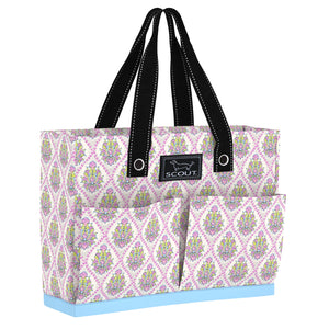 A slim, structured, sturdy personal bag. Designed for real life and built to last, this slim-profile bag hugs close to the body while fitting everything you need to power through your day—laptop, files, water bottle, lunch, and more. With four roomy exterior pockets and a zip-top option, it’s a favorite among moms, teachers, nurses, and students alike.