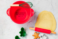 Silicone Mixing Bowl Set - Not a Creature Was Stirring Just Me
