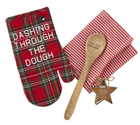 Christmas Oven Mitt Towel Set
