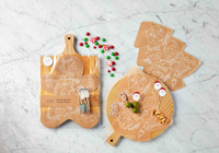 Christmas Board & Cheese Paper Set
