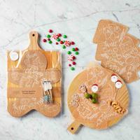 Christmas Board & Cheese Paper Set