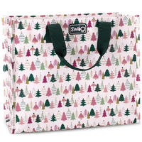 Tinseled Trees Reusable Bag - Medium