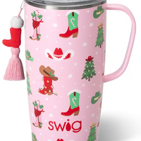 Howdy Holidays - 22oz Travel Mug