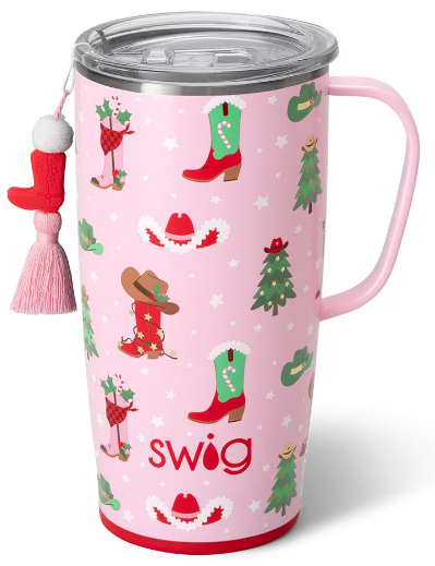 Howdy Holidays - 22oz Travel Mug