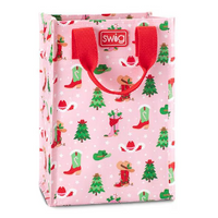 Howdy Holidays Reusable Bag - Tall