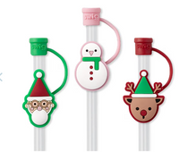 Christmas Crew - Straw Topper Set
