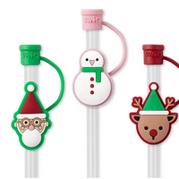 Christmas Crew - Straw Topper Set