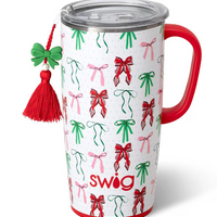 Ribbons and Bows - 22oz Travel Mug