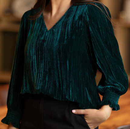 Juliet Top - Emerald