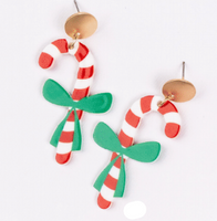 Merry Candy Cane Earrings
