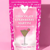 Chocolate Strawberry Martini Cocktail Slush Mix