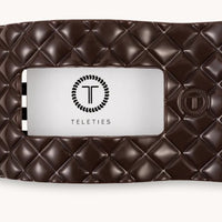 Quilted Rectangle Flat Clip - Truly Taupe