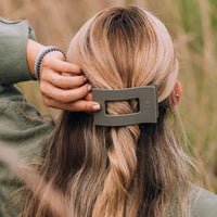 Rectangle Flat Clip - Sage it ain't so
