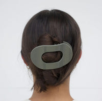 Flat Round Clip - Sage it ain't so
