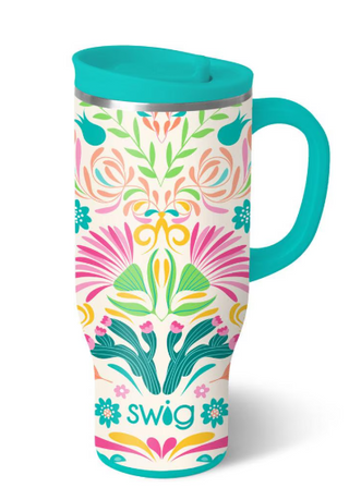 Travel Mug 24oz - Baja Bloom